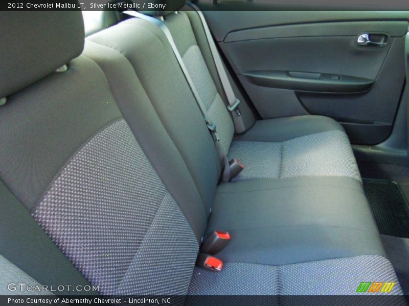 Silver Ice Metallic / Ebony 2012 Chevrolet Malibu LT