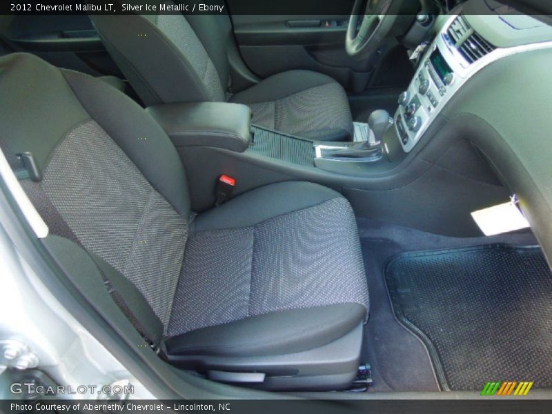 Silver Ice Metallic / Ebony 2012 Chevrolet Malibu LT