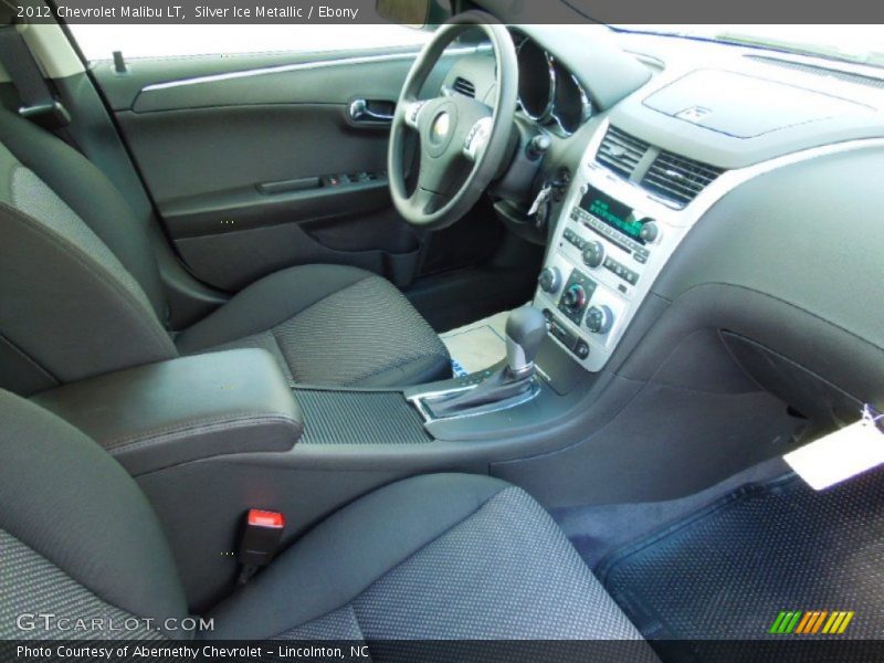 Silver Ice Metallic / Ebony 2012 Chevrolet Malibu LT