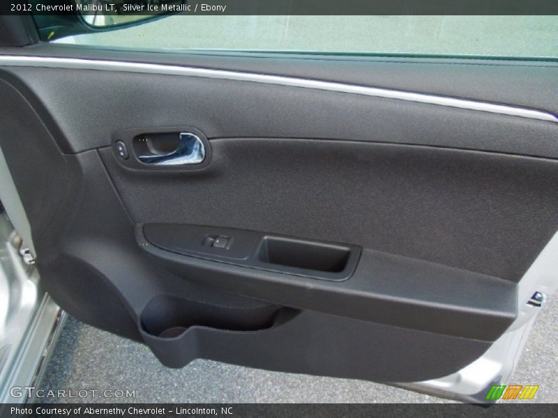 Silver Ice Metallic / Ebony 2012 Chevrolet Malibu LT