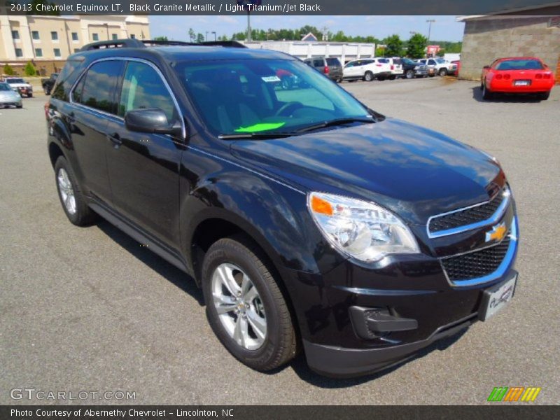 Black Granite Metallic / Light Titanium/Jet Black 2013 Chevrolet Equinox LT
