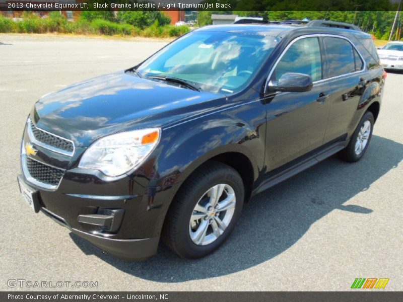 Black Granite Metallic / Light Titanium/Jet Black 2013 Chevrolet Equinox LT