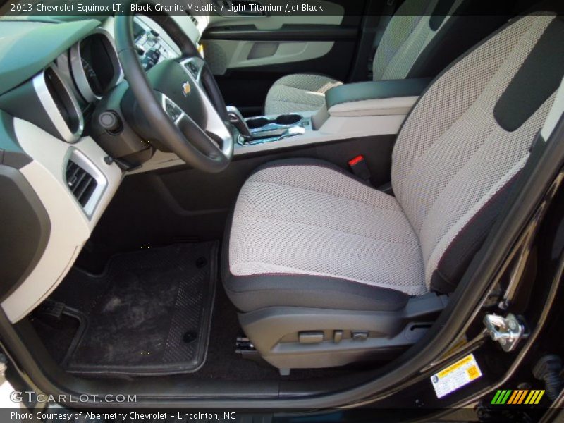 Black Granite Metallic / Light Titanium/Jet Black 2013 Chevrolet Equinox LT