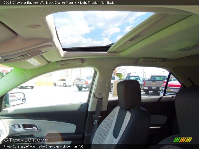 Black Granite Metallic / Light Titanium/Jet Black 2013 Chevrolet Equinox LT