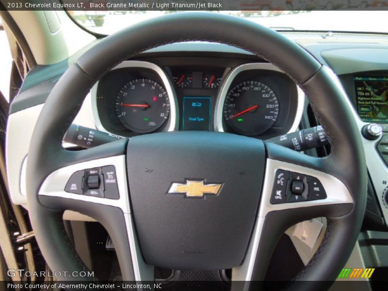 Black Granite Metallic / Light Titanium/Jet Black 2013 Chevrolet Equinox LT