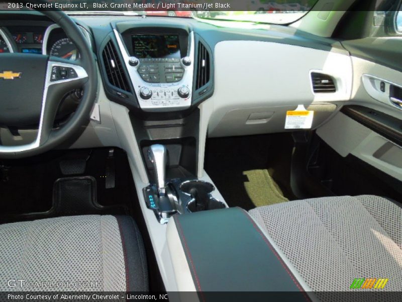 Black Granite Metallic / Light Titanium/Jet Black 2013 Chevrolet Equinox LT