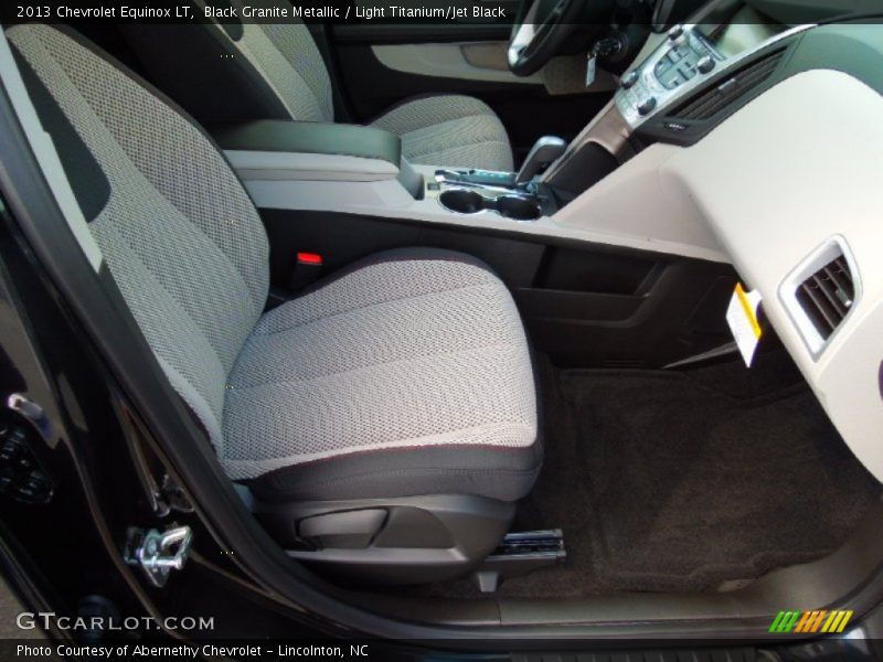 Black Granite Metallic / Light Titanium/Jet Black 2013 Chevrolet Equinox LT