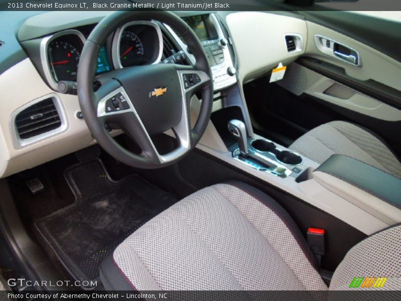 Black Granite Metallic / Light Titanium/Jet Black 2013 Chevrolet Equinox LT