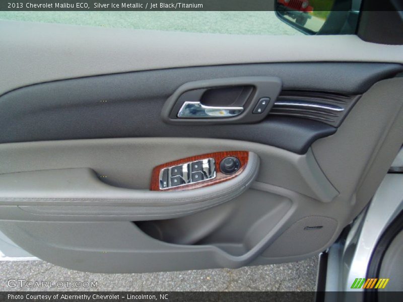 Silver Ice Metallic / Jet Black/Titanium 2013 Chevrolet Malibu ECO