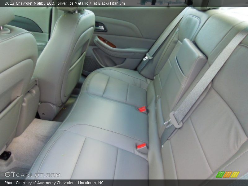 Silver Ice Metallic / Jet Black/Titanium 2013 Chevrolet Malibu ECO