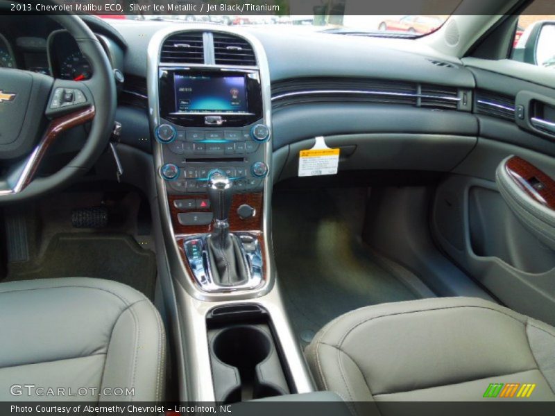 Silver Ice Metallic / Jet Black/Titanium 2013 Chevrolet Malibu ECO