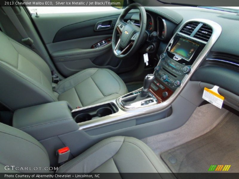 Silver Ice Metallic / Jet Black/Titanium 2013 Chevrolet Malibu ECO