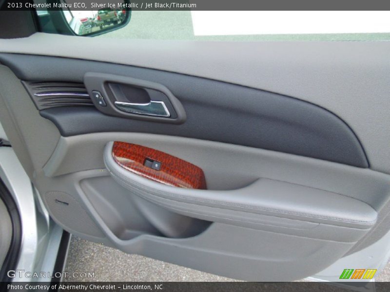 Silver Ice Metallic / Jet Black/Titanium 2013 Chevrolet Malibu ECO