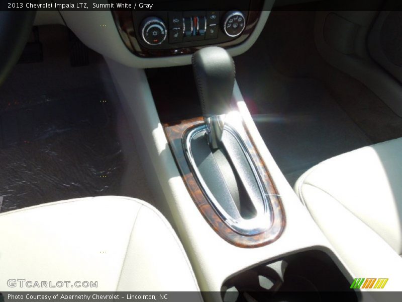 Summit White / Gray 2013 Chevrolet Impala LTZ