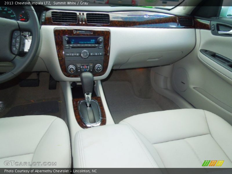 Summit White / Gray 2013 Chevrolet Impala LTZ