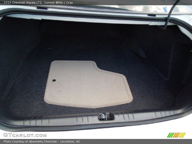 Summit White / Gray 2013 Chevrolet Impala LTZ