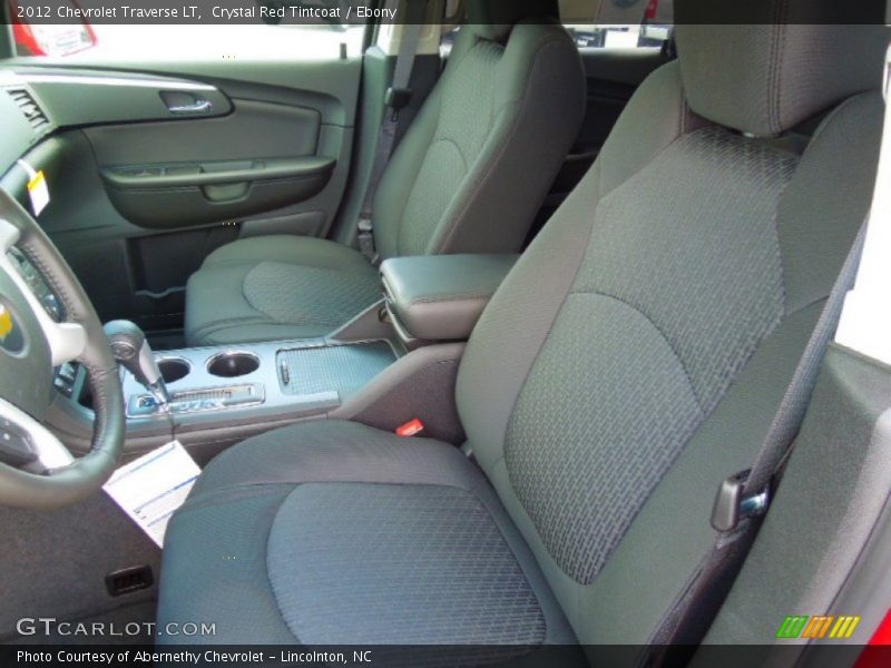 Crystal Red Tintcoat / Ebony 2012 Chevrolet Traverse LT