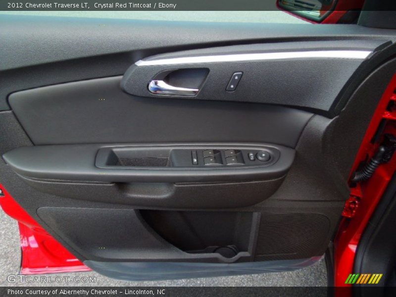 Crystal Red Tintcoat / Ebony 2012 Chevrolet Traverse LT