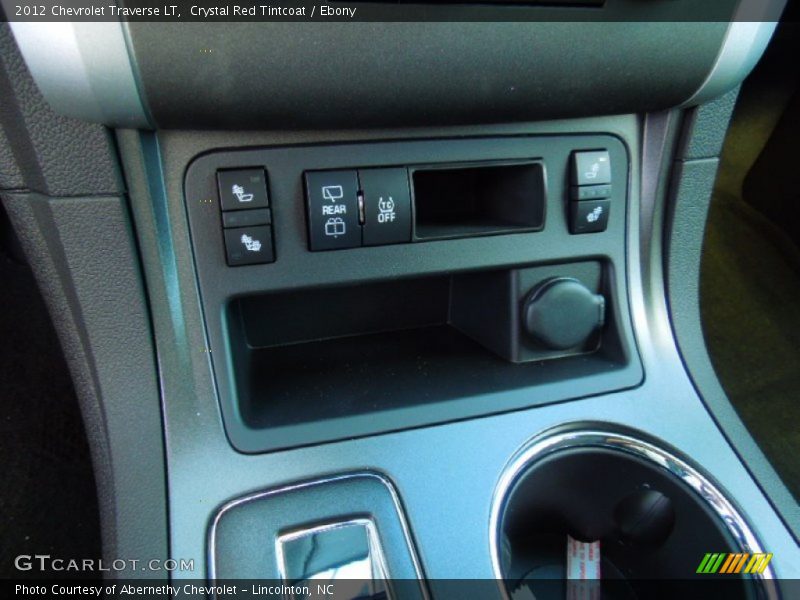 Crystal Red Tintcoat / Ebony 2012 Chevrolet Traverse LT