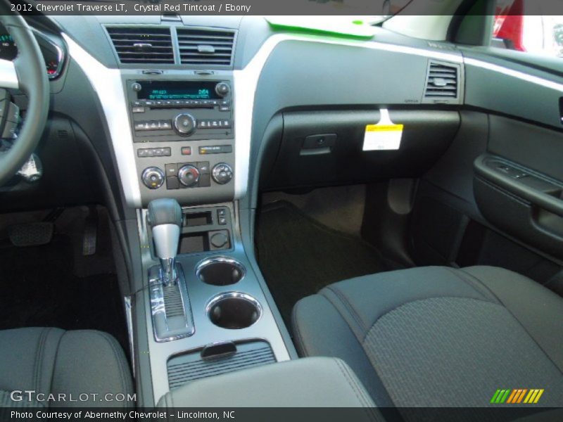 Crystal Red Tintcoat / Ebony 2012 Chevrolet Traverse LT