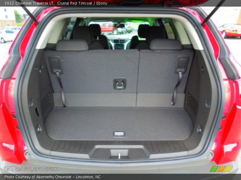 Crystal Red Tintcoat / Ebony 2012 Chevrolet Traverse LT