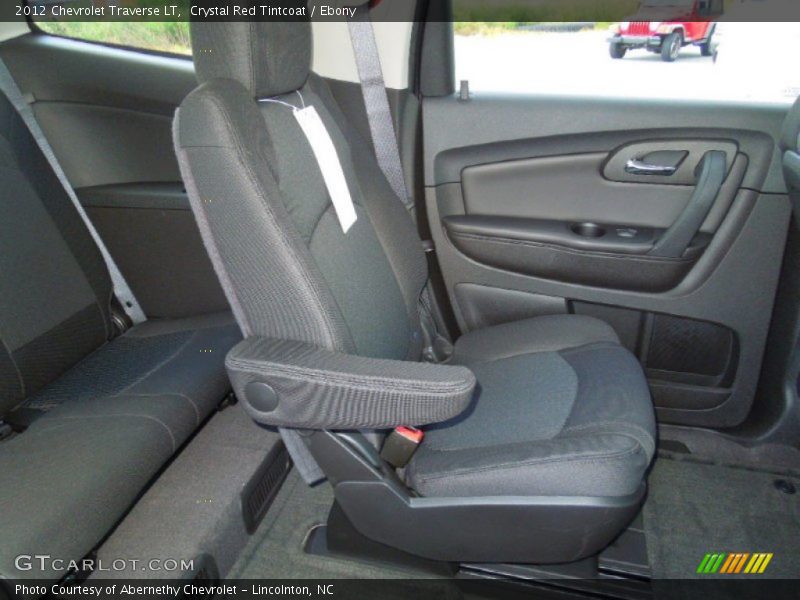 Crystal Red Tintcoat / Ebony 2012 Chevrolet Traverse LT