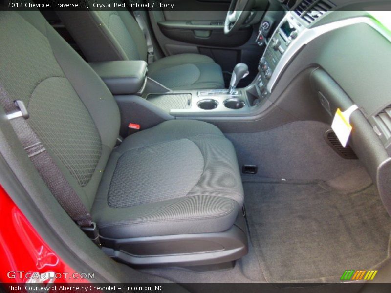 Crystal Red Tintcoat / Ebony 2012 Chevrolet Traverse LT
