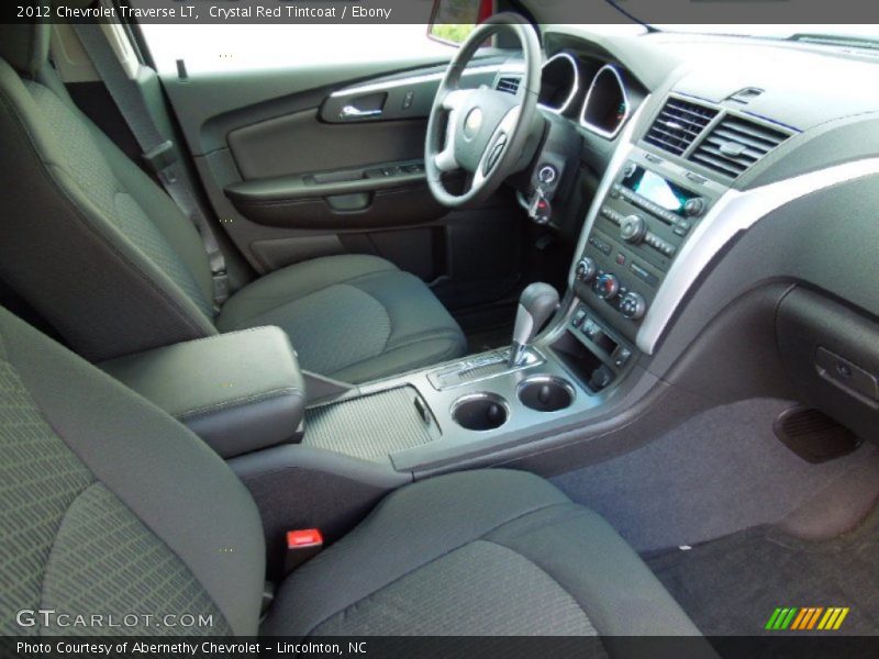Crystal Red Tintcoat / Ebony 2012 Chevrolet Traverse LT