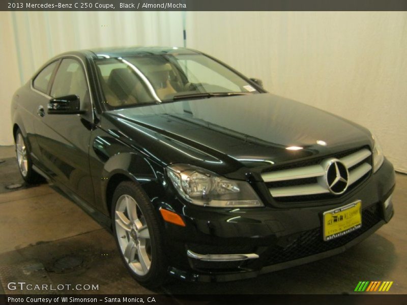 Black / Almond/Mocha 2013 Mercedes-Benz C 250 Coupe