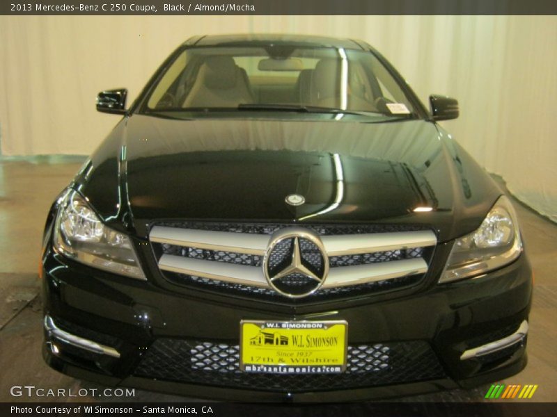 Black / Almond/Mocha 2013 Mercedes-Benz C 250 Coupe