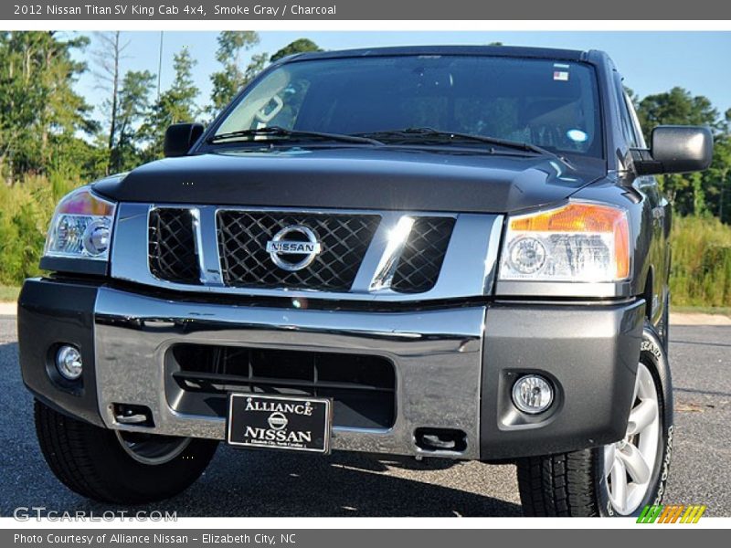 Smoke Gray / Charcoal 2012 Nissan Titan SV King Cab 4x4