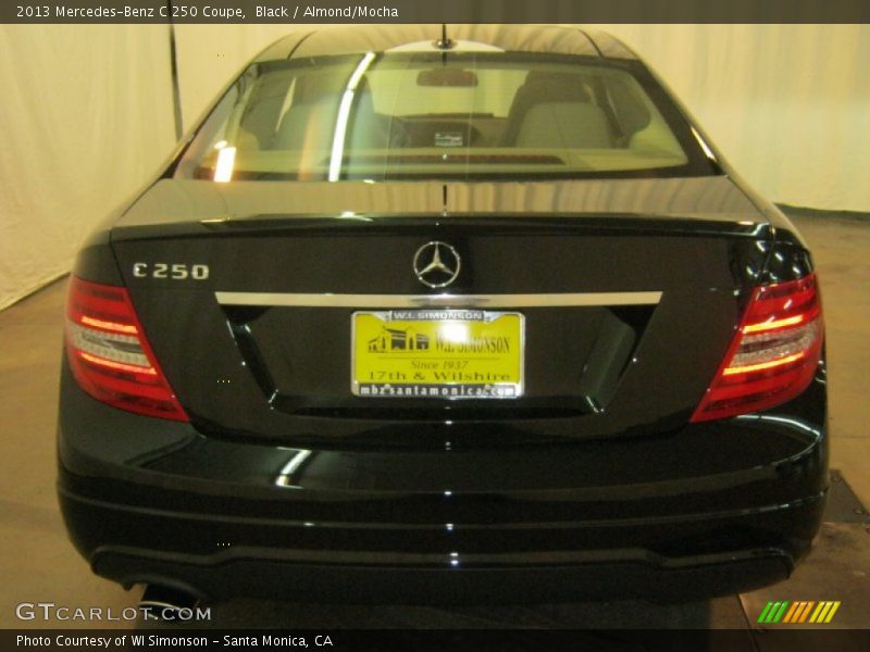 Black / Almond/Mocha 2013 Mercedes-Benz C 250 Coupe
