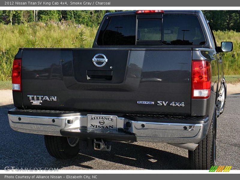 Smoke Gray / Charcoal 2012 Nissan Titan SV King Cab 4x4