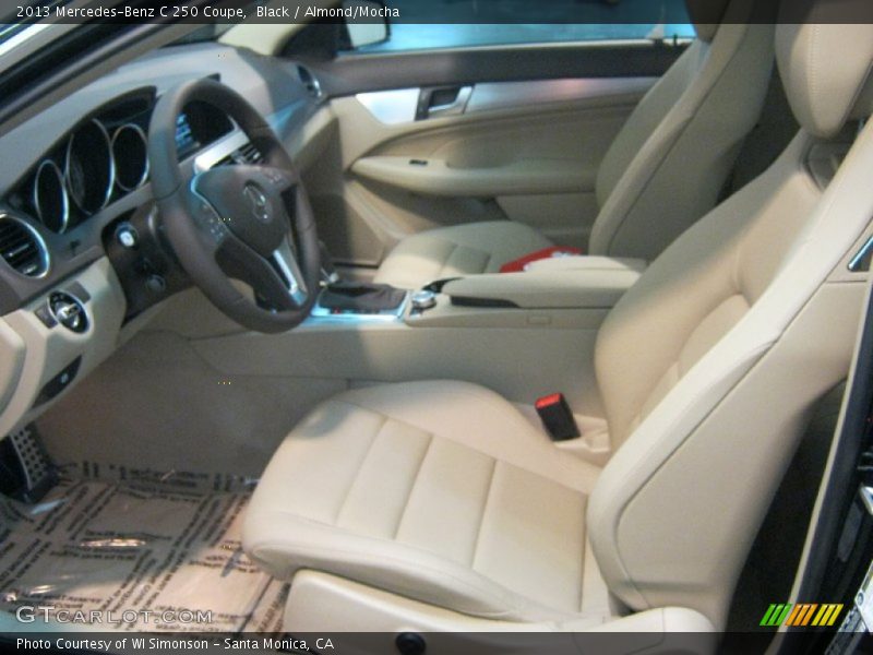 Black / Almond/Mocha 2013 Mercedes-Benz C 250 Coupe