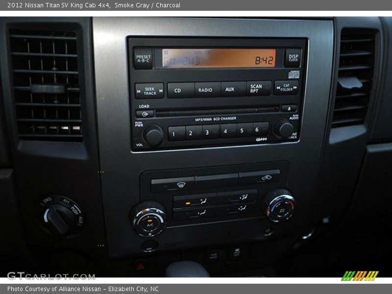 Smoke Gray / Charcoal 2012 Nissan Titan SV King Cab 4x4