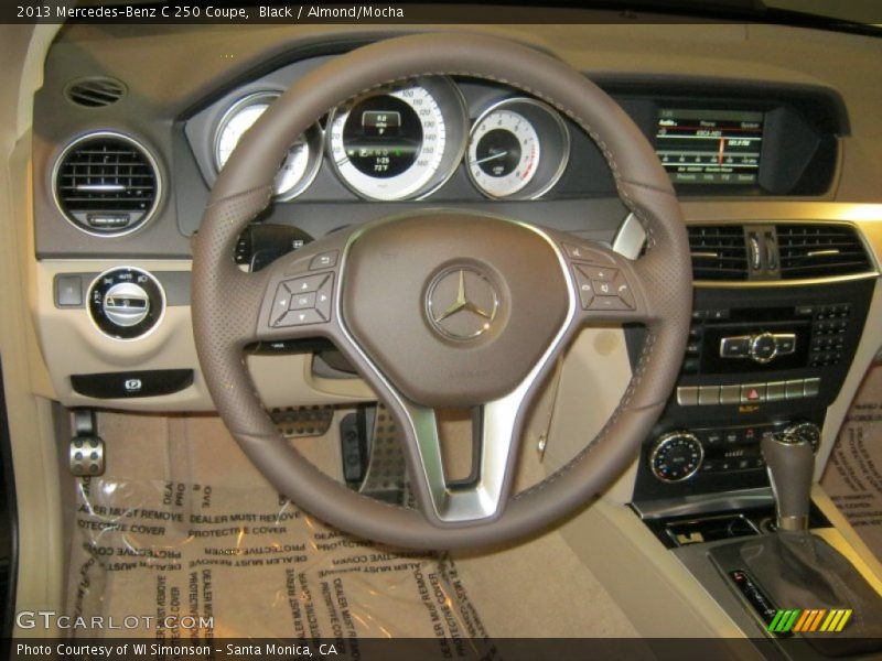 Black / Almond/Mocha 2013 Mercedes-Benz C 250 Coupe