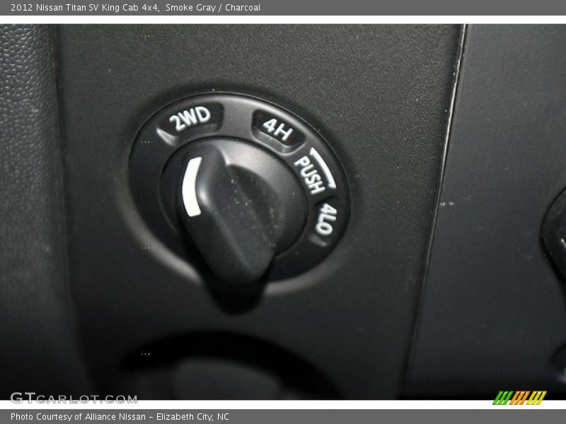 Controls of 2012 Titan SV King Cab 4x4