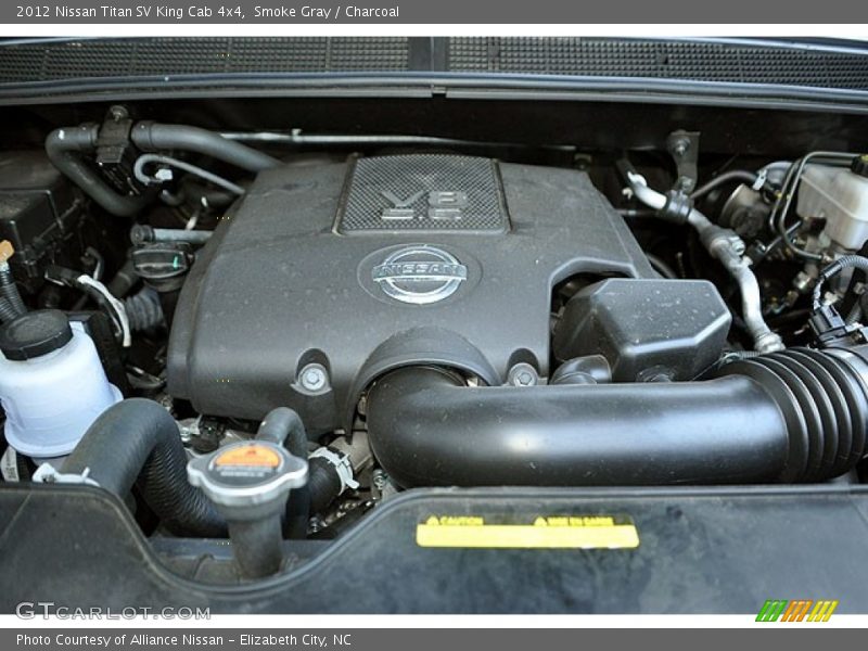 Smoke Gray / Charcoal 2012 Nissan Titan SV King Cab 4x4