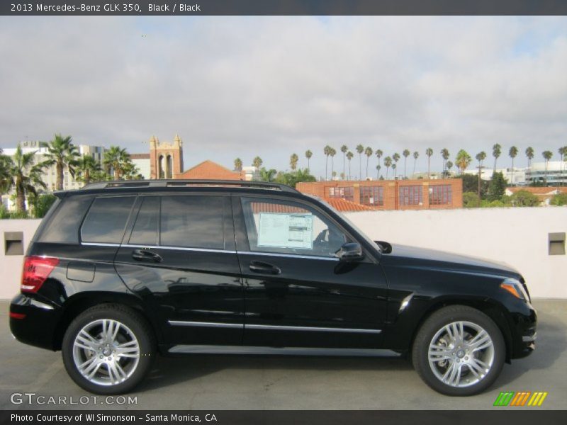 Black / Black 2013 Mercedes-Benz GLK 350