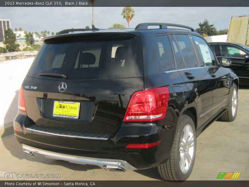 Black / Black 2013 Mercedes-Benz GLK 350