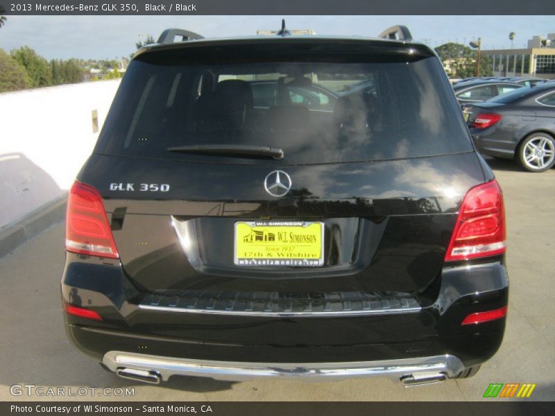 Black / Black 2013 Mercedes-Benz GLK 350