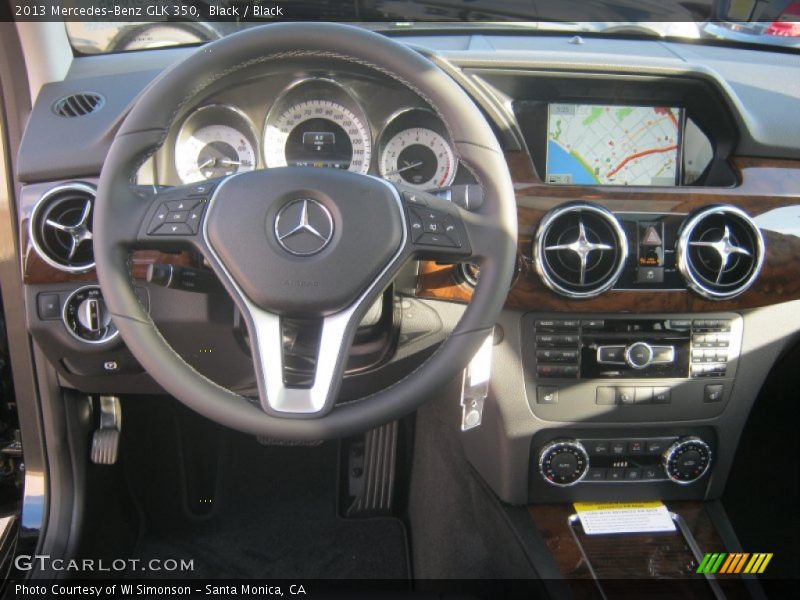 Black / Black 2013 Mercedes-Benz GLK 350
