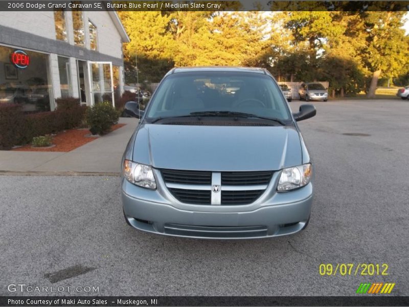 Butane Blue Pearl / Medium Slate Gray 2006 Dodge Grand Caravan SE