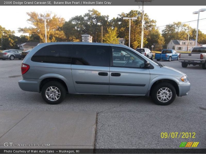Butane Blue Pearl / Medium Slate Gray 2006 Dodge Grand Caravan SE
