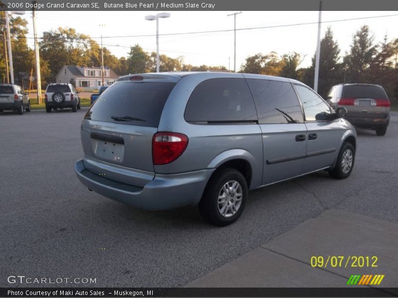 Butane Blue Pearl / Medium Slate Gray 2006 Dodge Grand Caravan SE