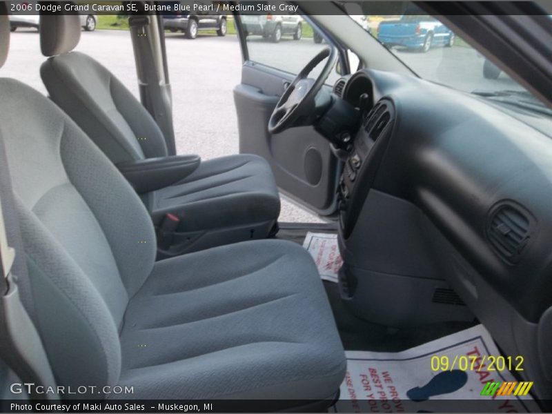 Butane Blue Pearl / Medium Slate Gray 2006 Dodge Grand Caravan SE