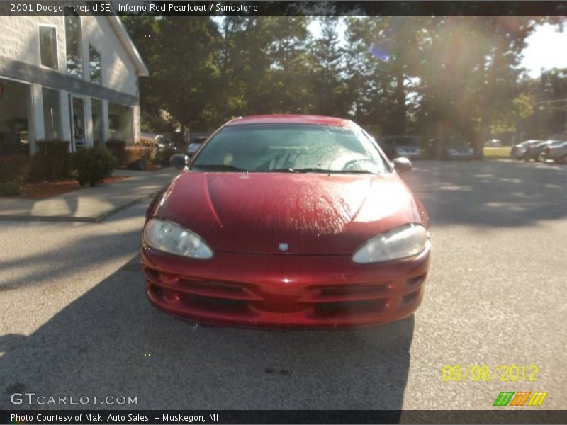 Inferno Red Pearlcoat / Sandstone 2001 Dodge Intrepid SE