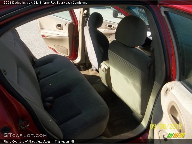 Inferno Red Pearlcoat / Sandstone 2001 Dodge Intrepid SE