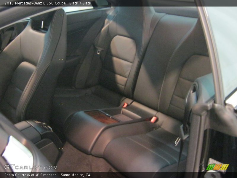 Black / Black 2013 Mercedes-Benz E 350 Coupe