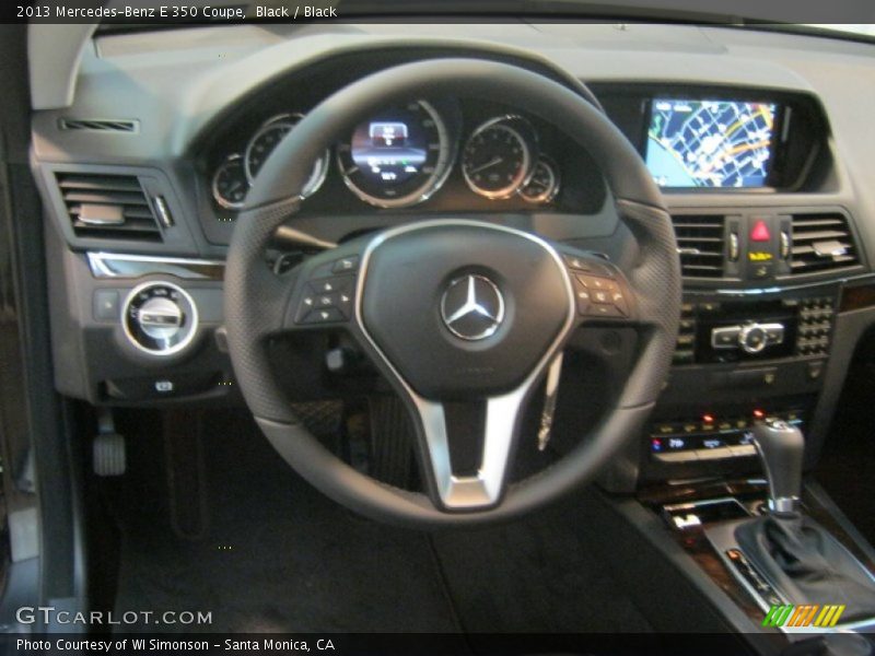 Black / Black 2013 Mercedes-Benz E 350 Coupe